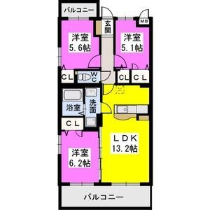 【間取り】 | アルカンシェル　★プライスホームなら仲介手数料が割引価格です！★