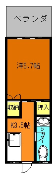 丸英ビルの間取り