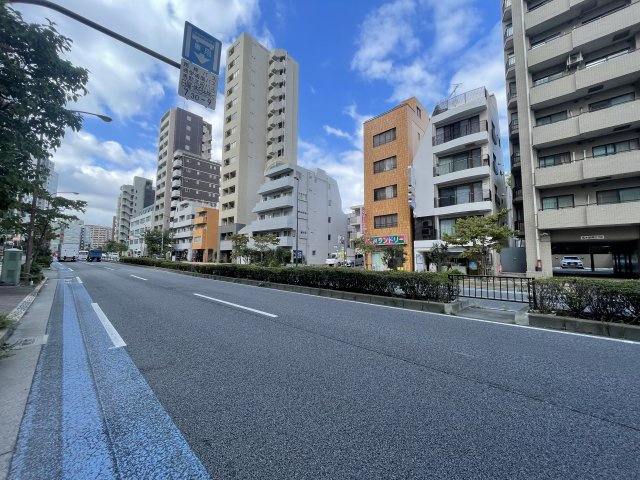 小石川4丁目売地の前面道路含む現地写真