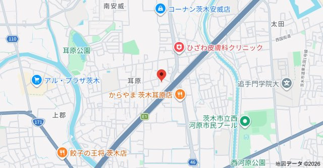 ラフォーレ細雪の地図