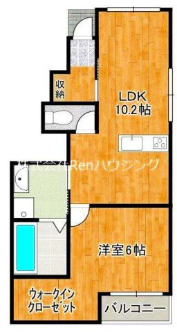 Live　Style８　A棟の間取り