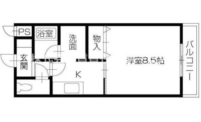 フレグランス藍住Ⅱの間取り