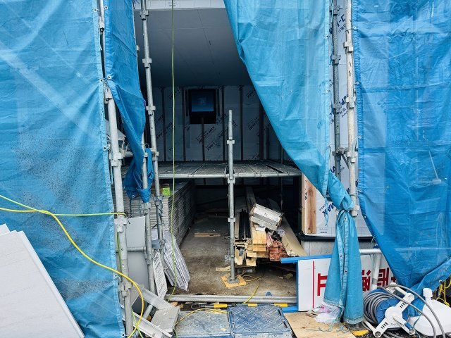 八王子市　子安町　新築一戸建て　５期の駐車場|～車庫1台分～