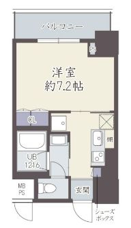 GRAND VILLASSE 福島の間取り