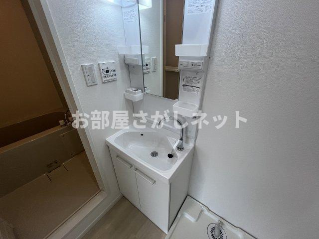 BASE三ツ沢下町【おとり物件なし】#学生・社会人にオススメ！初期費用分割払いOK！の洗面所
