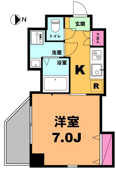 【間取り】 | 月村マンションＮｏ．２３