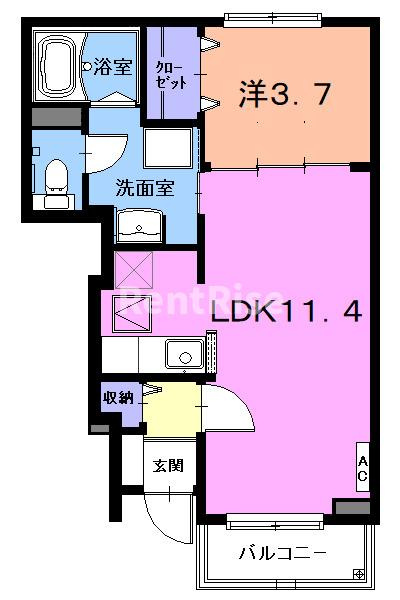 セレノＫの間取り|間取図