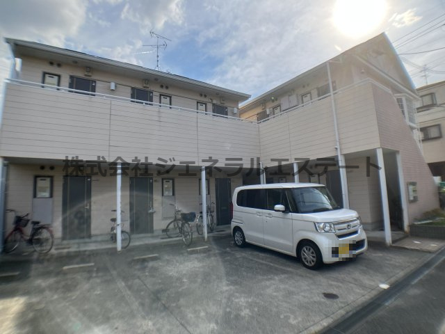 トキワハイツの駐車場