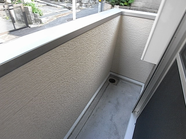 カーサ忍ヶ丘のバルコニー