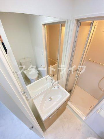 大阪市淀川区十三元今里１丁目の賃貸マンションの洗面所