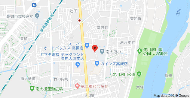 大塚町テラスの地図