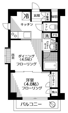 日神デュオステージ池上 の間取り|間取りです。