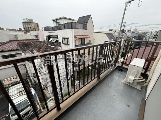 タウンコート高橋のバルコニー