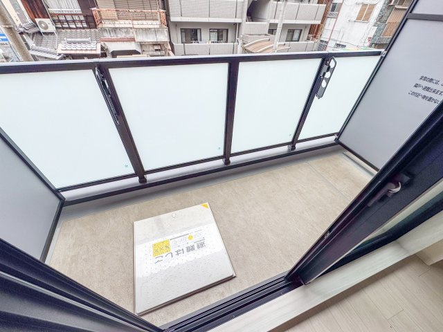 M-City天王寺のバルコニー