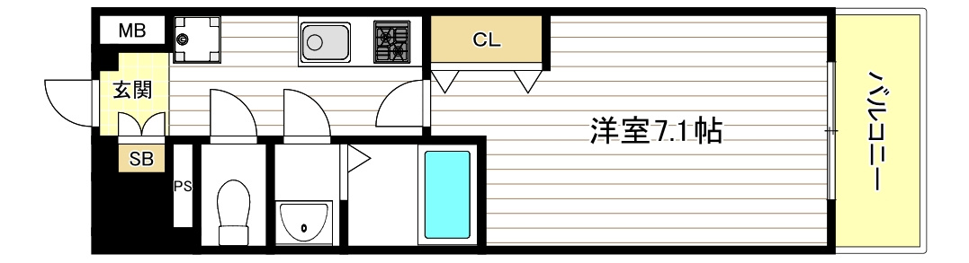 M-City天王寺の間取り