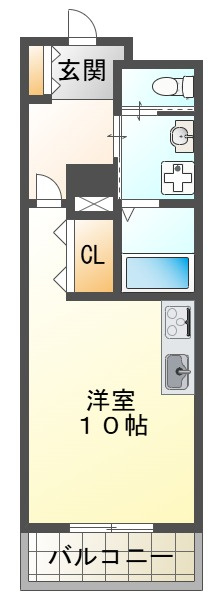 S-FORT神戸神楽町の間取り