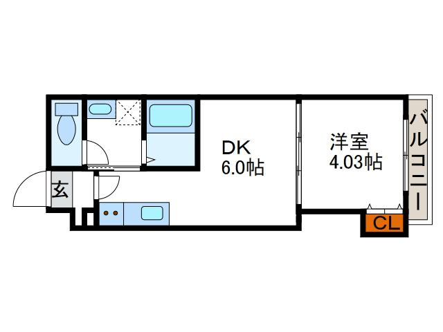 GRAND STEADY 天王寺町の間取り