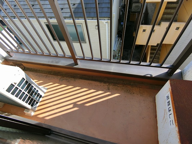 フォンテーヌ南田園のバルコニー|写真は同建物の別部屋を参考に掲載しております。