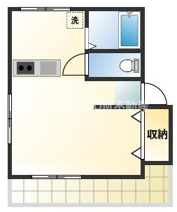 光ハイツの間取り