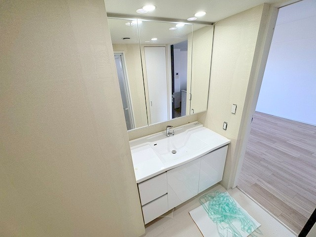シティテラス神崎川駅前の独立洗面台