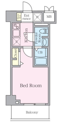 Ｓ－ＲＥＳＩＤＥＮＣＥ妙典ｂｒｏａｄの間取り
