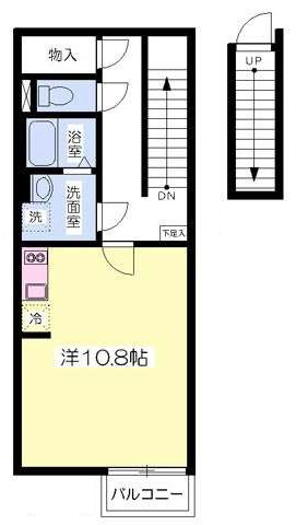 パインルージュ南貴崎の間取り