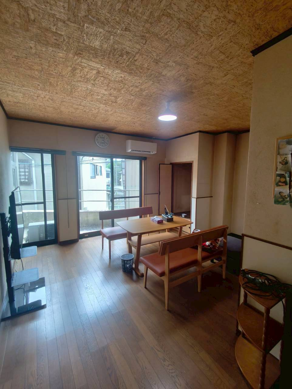 熊本市西区池田4丁目　事務所兼住宅の居間・リビング|ゆったりとしたリビングです