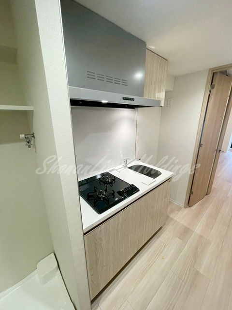 横浜市港北区新横浜３丁目の賃貸マンションのキッチン|★二口コンロのシステムキッチン★