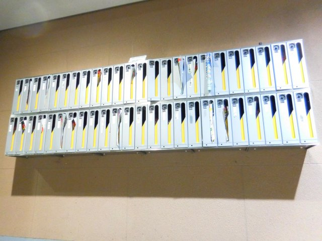 北園ハイツの玄関