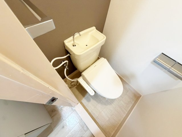 ビギンハイツA棟のトイレ