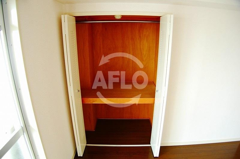 ヴェスタ堀江の収納|ヴェスタ堀江　クロゼット