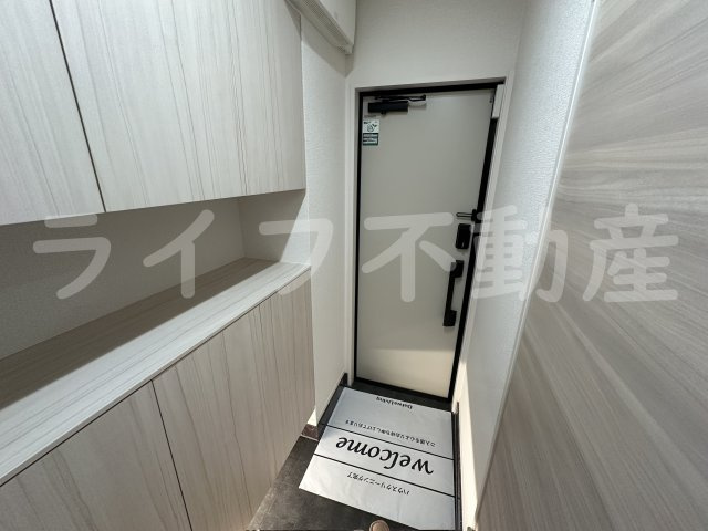 マニフィック御厨中の玄関|落ち着いた玄関です