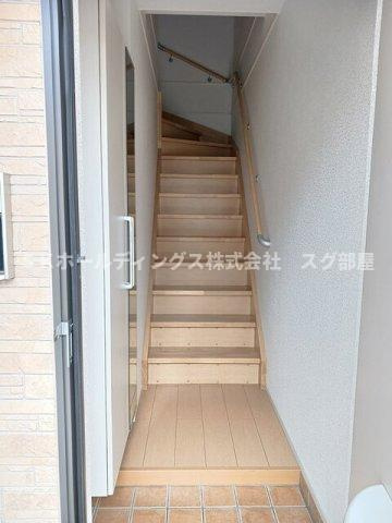 メゾンフランＤの玄関