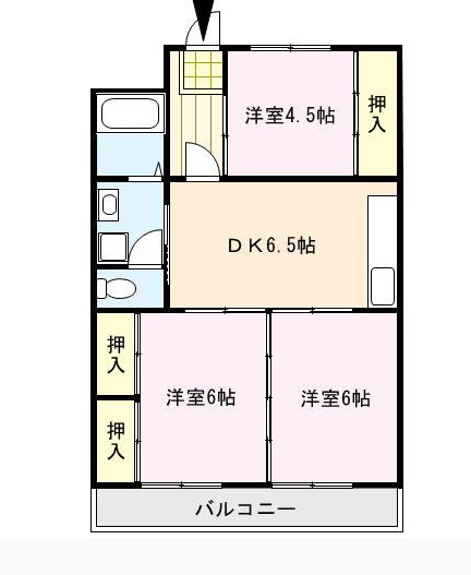 山本ビルの間取り
