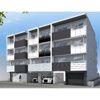 【外観パース】ブランシャールNAKAJIMA PARK FRONT 
