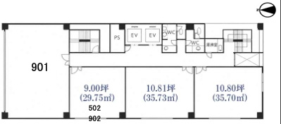 Ｔｒｉａ心斎橋の間取り