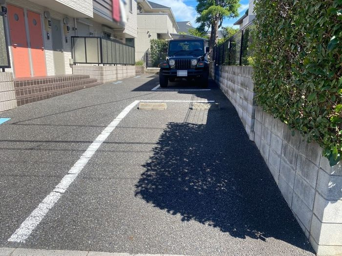 パークヒルズの駐車場