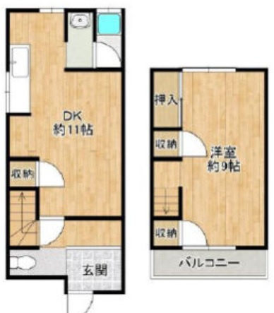 【間取り】 | 伊賀6丁目テラス