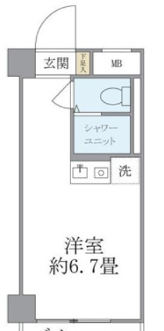 ロイヤルメゾン荻窪の間取り