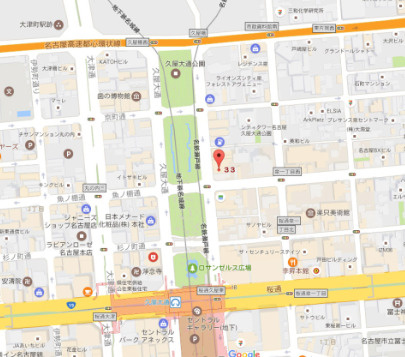 ガーデンハイツ久屋の地図