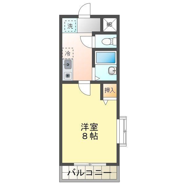 セントラルコートサイトウの間取り