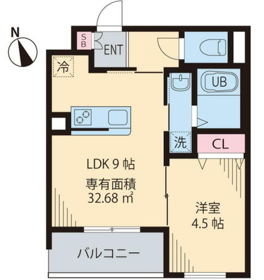 【間取り】 | シャトル聖　小金井