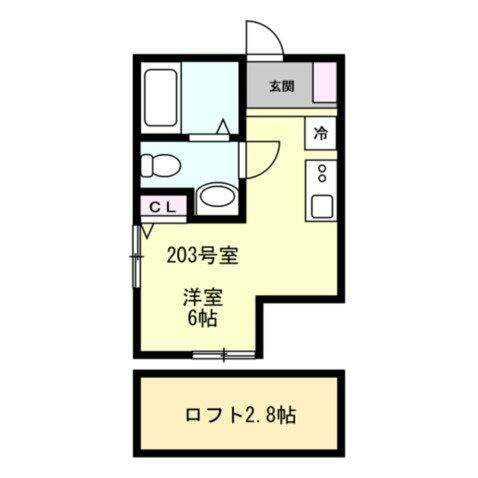 カーサ　サラの間取り