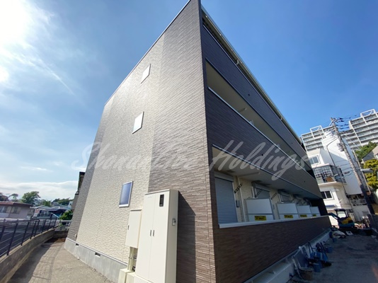藤沢市大鋸２丁目のアパートの外観