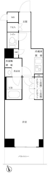 【間取り】 | ルーブル白金高輪参番館