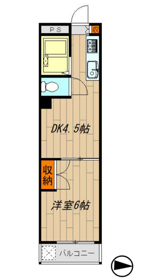【間取り】 | ヴェルテ落合 