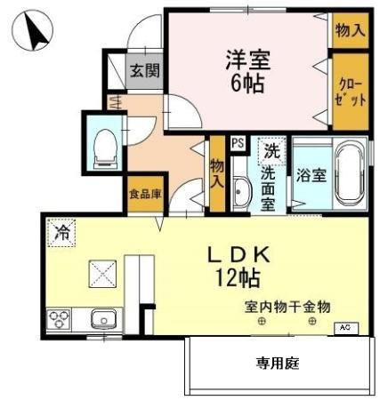 ユウハイツＧの間取り