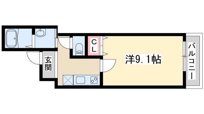【間取り】 | フジパレス垂水町
