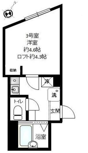 リーヴェルＬｅｃｏ横浜ＡｃｔⅡの間取り