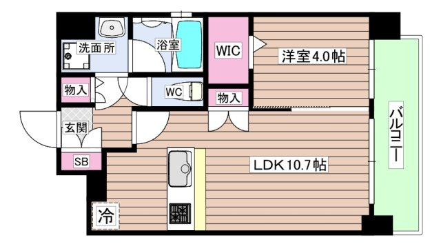 【間取り】 | ミラージュパレス新梅田シエロ